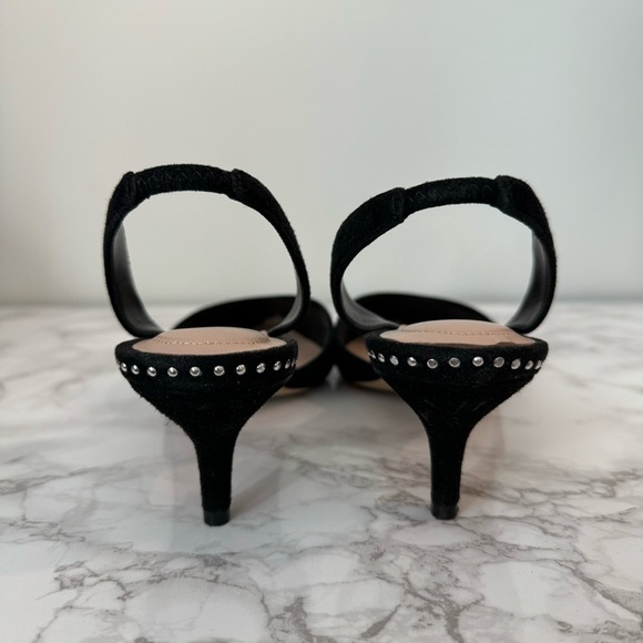 Aldo Creranna Suede Slingback Kitten Heels - Picture 4 of 11